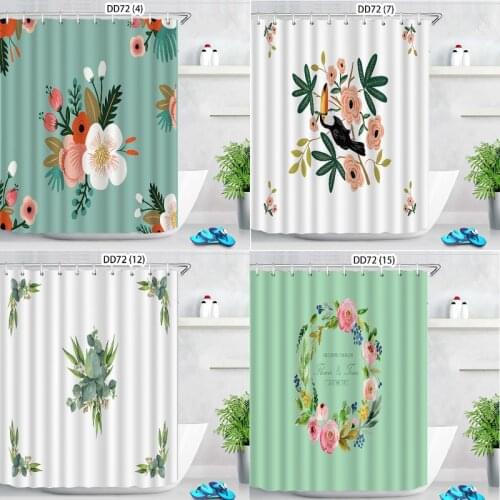 Geometric striped flowers curtains mermaid shower curtain bathroom sunflower bathroom set map shower curtain bathroom rug set