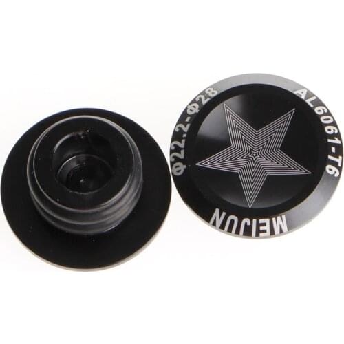 1 Pair Bike MTB Aluminum Alloy Grip Handlebar Bar End Plugs Stoppers New X3UA