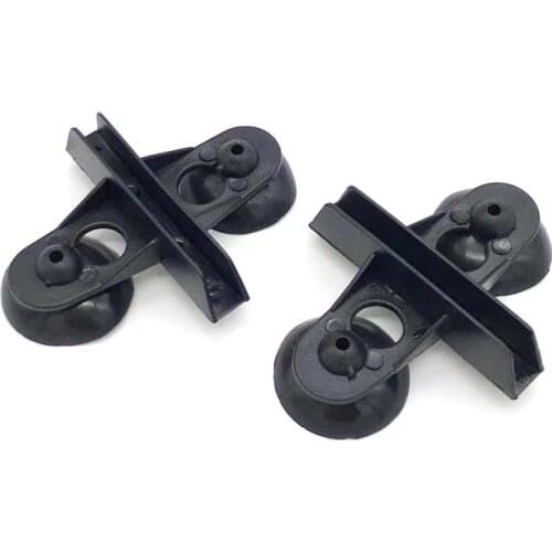 2pcs/set Black White Plastic Divider Sheet Holder Suction Cups for Aquarium Fish Tank Fish Product Pet Products Accessories