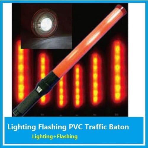 54cm Lighting LED Traffic Rod Warning Lamp Lighting Fluorescent Rod Relief Banton