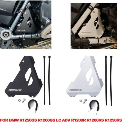 FOR BMW R1250GS R1200GS LC ADV R1200R R1200RS R1250RS Aluminum Motorcycle Starter Protector Guard Cover Motor Guard W/ Logo
