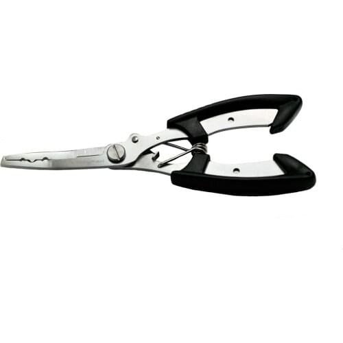 ANGRYFISH Steel Fishing Pliers Scissors Line Cutter L1 Black Color Fishing Tackle/Tools