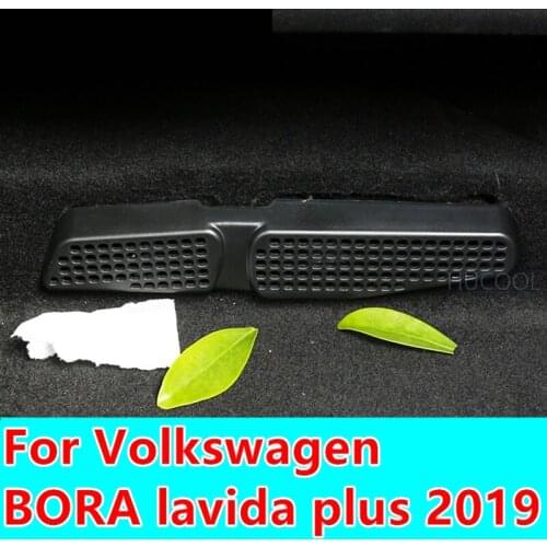 For Volkswagen BORA lavida plus 2019 car seat rear air conditioning air outlet dust protection cover car accessories