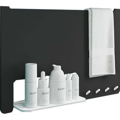 Electric towel rack intelligent constant temperature bath towel drying rack bathroom toilet carbon fiber storage rack