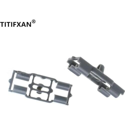 15PCS Auto door trim seal clips for BMW 730/745/750/ E53/X5 trunk hood cover plastic fasteners hatch clamp