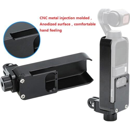 Housing Shell Case Frame for DJI OSMO Pocket Handheld Camera CNC Aluminum Alloy Cooling Case Cover 1/4 Screw Hole Fit Any Tripod