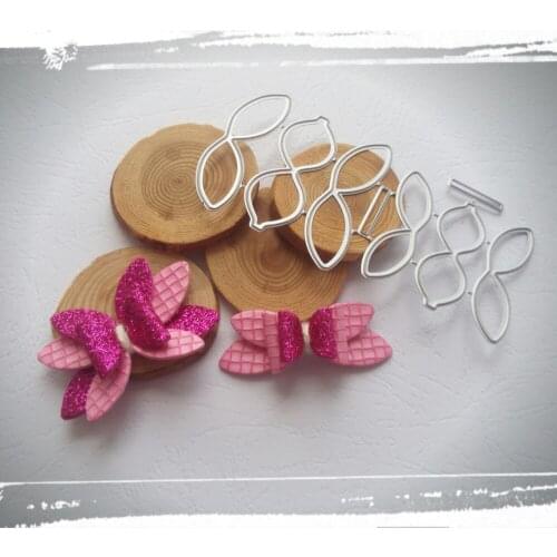 Beautiful Flowers cutting die bow template DIY scrapbook metal cutting die paper card process embossing folder template-4299