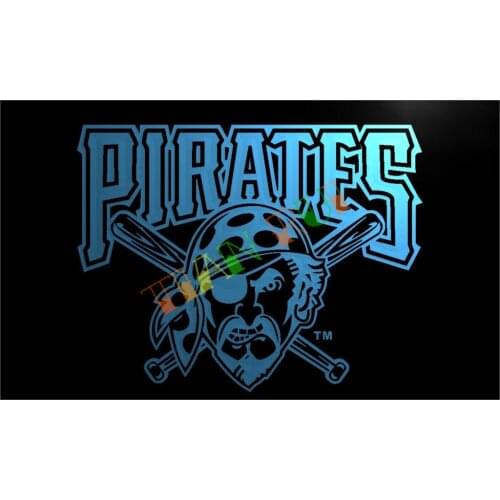 LD140- Pittsburgh Pirates LED Neon Light Sign home decor crafts