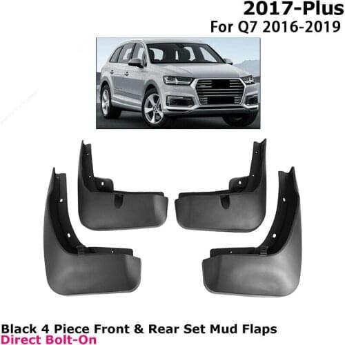 NEW-Splash Guards for- Q7 4Pcs Front Rear Mud Flaps Mudguards Fender Car Accessories