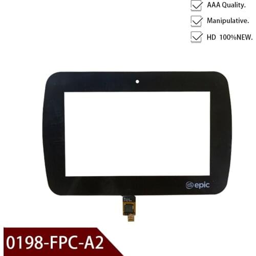 Original New 8'' inch for Capacitive touch screen panel Digitizer Glass Sensor 0198-FPC-A2 Free Shipping