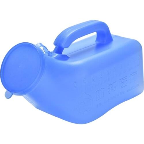 Portable Urine Bottle Urine Bottle 1000ml For Men Women Travel And Camping Blue Toilet Parts Home Improvement