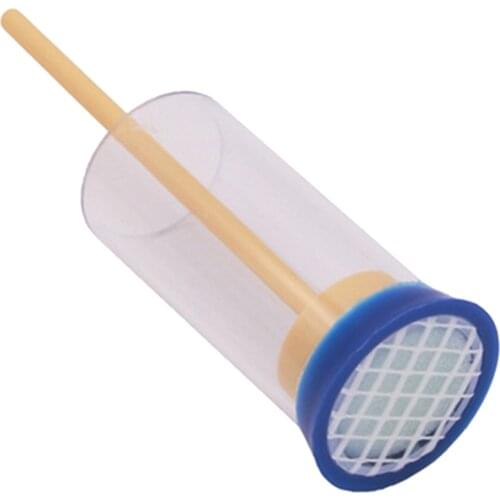 Premium Queen Bee Marking Cage Marker Bottle with Plunger for Beekeeper