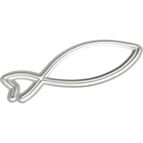 Fish Metal Cutting Dies Stencil DIY Scrapbooking Album Stamp Paper Card Embossing Craft Decor