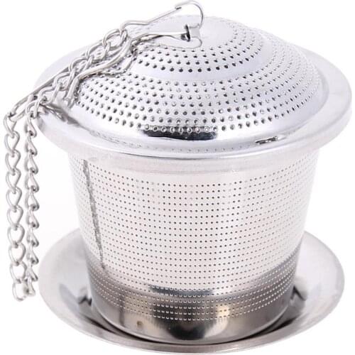Stainless Steel Tea Infuser Loose Leaf Tea Strainer Herbal Spice Filter Reusable Teaware Tea Spice Tea pot Accessories