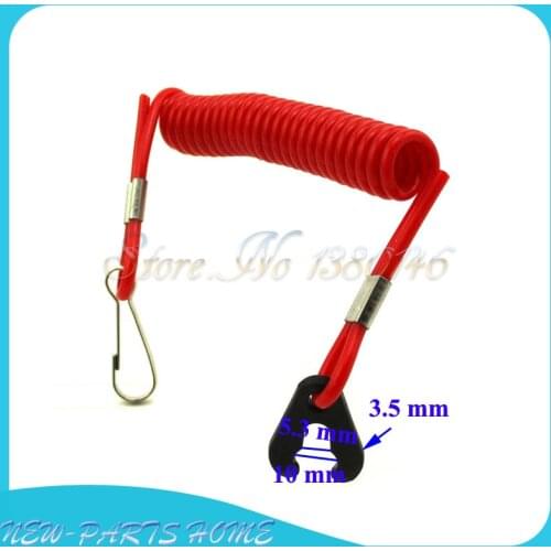 Safety Tether Lanyard Cord For Kill Switch Jet Ski Boat Yamaha Raptor Banshee Blaster ATV Quad