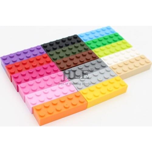 Moc Building Blocks Brick 2x6 2456 Creative DIY Educational Basics Classic Set Bulk Compatible with Assembles Particles Kids Toy