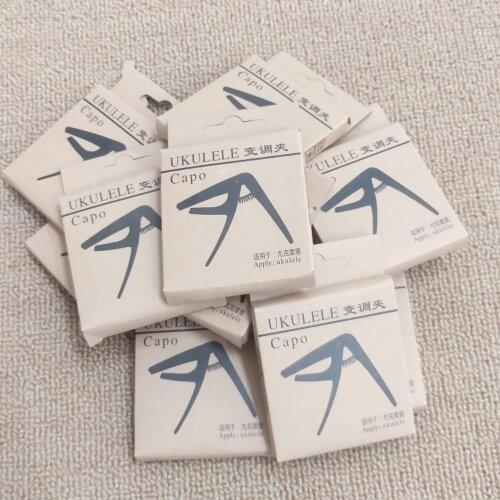 10 PCS Professional Ukulele Capo 4 Strings Hawaii Guitar Capos Single-handed Quick Change Ukelele Capo Guitar Accessories