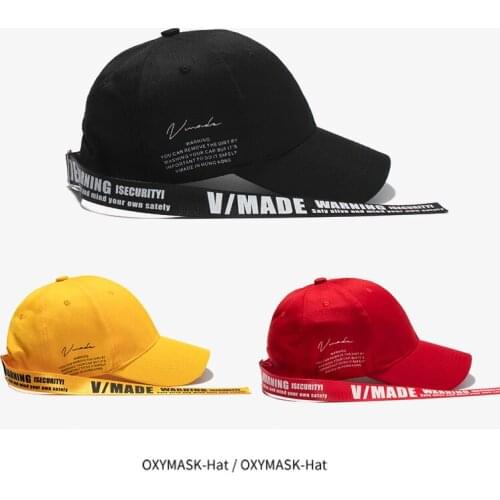 Men&Women Fashion Long Belt Ribbon Black Baseball Caps 20121 Fashion Summer New Hip Hop Cap With Ring Snapback Hat Unisex Punk