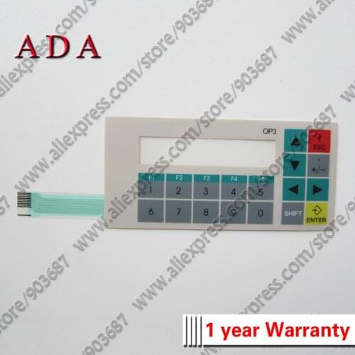 Membrane Keypad for 6AV3503-1DB10 6AV3 503-1DB10 OP3 Membrane Switch Keyboard