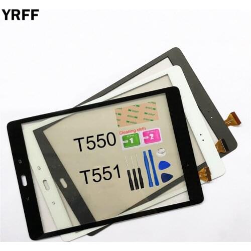 For Samsung Galaxy Tab A 9.7 SM-T550 SM-T551 SM-T555 T550 T551 T555 Touch Screen Digitizer Sensor Touch Glass Lens Panel