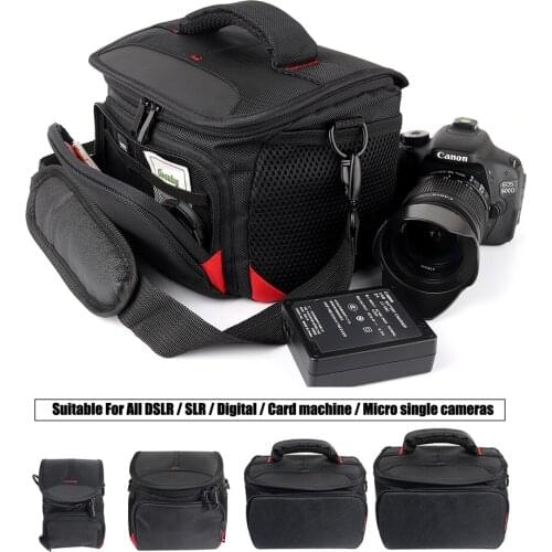 DLSR Camera Bag Photo Waterproof Backpack For Sony A7 Mark II III Canon Camera Nikon Panasonic Fujifilm Lens Pouch Shoulder Bag