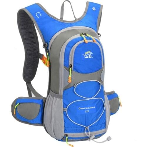 15L Cycling Backpack Water Bag Hiking Camping Climbing Finshing Backpacking Marathon Running Bag Skating Travel Sports Bag