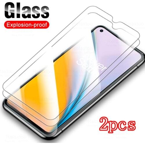 2pcs tempered glass for oneplus nord2 5G glass One Plus 2nord onepkus nord 2 2021 phone screen protector safty glass film cover
