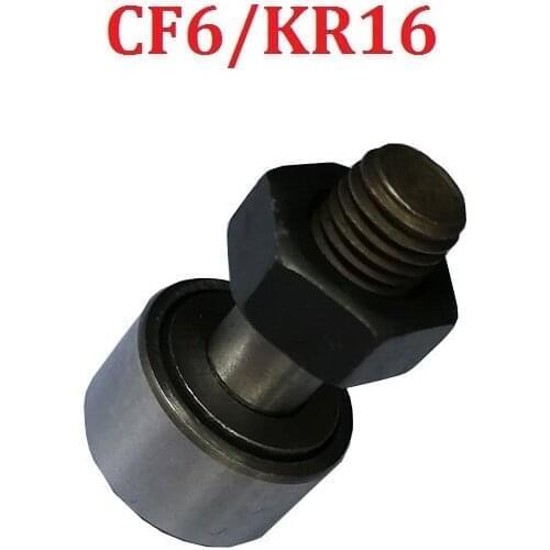 4pcs/lot KR16 KRV16 CF6 Cam Follower Needle Roller Bearing M6X1mm Wheel And Pin