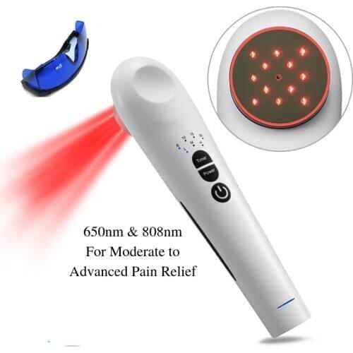 Physical therapy cold laser red light Therapy Apparatus Home Healthcare for Visceral Body pain relief Physiotherapy
