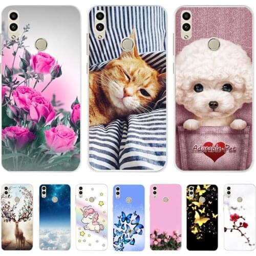 Cases For Huawei Honor 8C 8 C C8 Honor8c BKK-L21 Cover Case Shockproof Soft Silicone Phone Cases On Fundas Honor 8C Back Cover