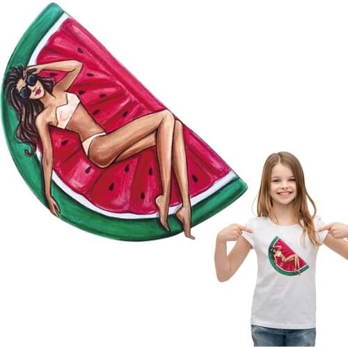 Decor Patch Cool Girl Pattern Badges Clothing Deco New Design Diy Accessory Washable Heat Transfer Transfers For Clothing