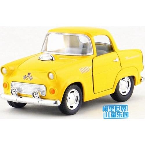 Shipping/KiNSMART Toy/Diecast Model/Q Type/1955 Ford Thunderbird/Pull Back Car/Educational Collection/Gift For Children