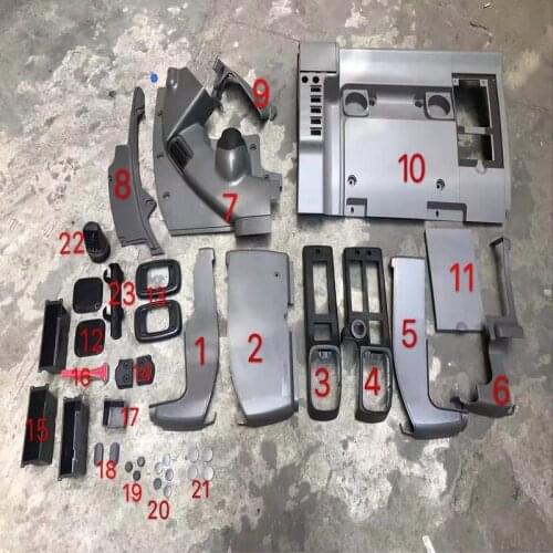 Excavator spare parts Hitachi zax60 70 interior trim panel plastic sheeting interior trim panel