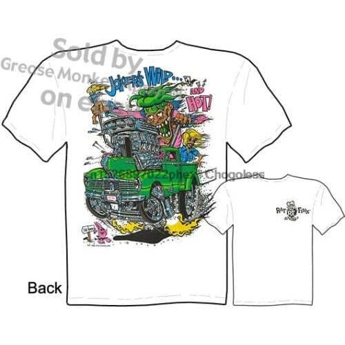 Pickup Rat Fink T shirt Rat Fink Clothing Jokers Ed Roth Tee Sz M L XL 2XL 3XL