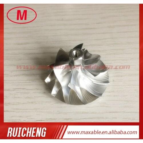 GT1238 6+6 blades 26.87/38.00mm 434976-0005R turbocharger billet/milling/aluminum 2618 compressor wheel for 799171-0001