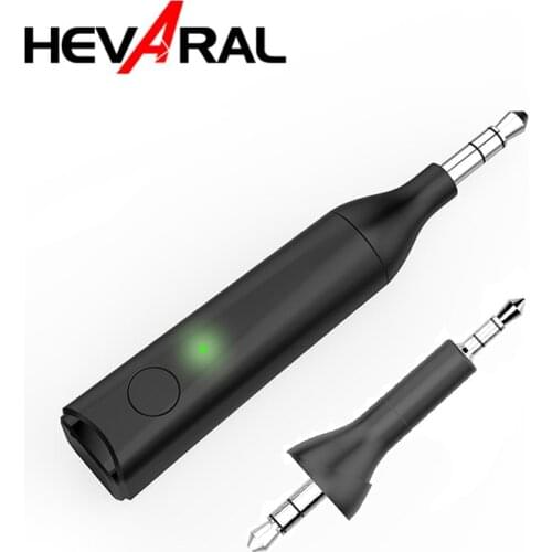 Hevaral Bluetooth Receiver 3.5mm Jack Car AUX Handsfree Bluetooth Stereo Audio Receptor Wireless Adaptador For Headphone Speaker