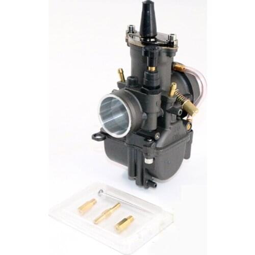 3pcs/lot Black PWK Power Jet Carburetor 28mm 30mm 32mm 34mm Universal Motorcycle RACING Carb Scooters dirt bike ATV OEM