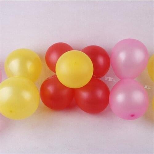 5 pcs / batch latex balloon balloon channel 5 million plastic rubber ball accessories accessories line decoration balloon birt