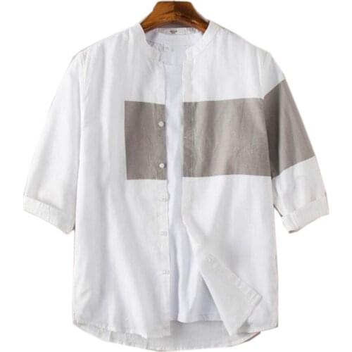 Summer Hawaiian Men Shirts Short Sleeve Harajuku Shirt Mens Striped Print Blouse Male Casual Men Button Shirt Camisas de hombre