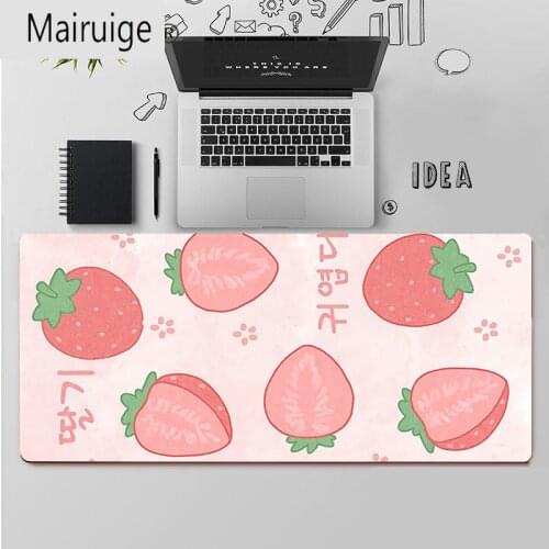 Kawaii Anime Game Mouse Pad Bedroom Decoration Table Mat Office Supplies Xxl Non-slip Natural Rubber Mat Cute Pattern 40x90x2cm