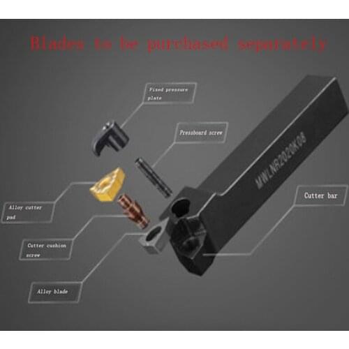 GULING CNC turning tool with 95 degree MWLNR 2020K 2525M 08 machine holder with peach shaped end face CNC turning tools holder