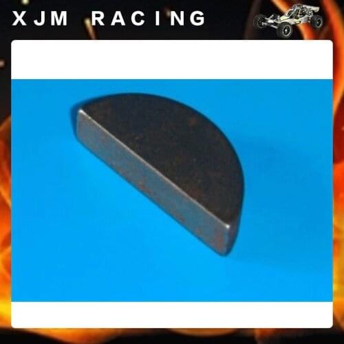 Crankshaft Half Circle Key for 1/5 Hpi Rovan Km Mcd Redcat Rcmk Fg Fid Baja Losi 23-36cc Engine Parts