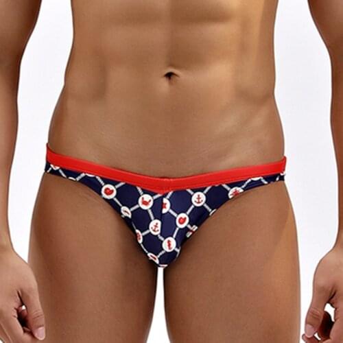 Sexy Mens Swim Briefs Bikini Swimwear Swiming Trunks For Young Boy Swimsuit Bathing Suit Beach Shorts Gay Desmiit Zwembroek 2021
