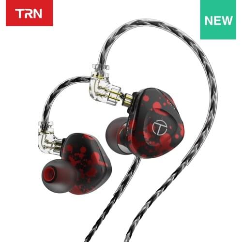 TRN BA15 Earphone In Ear 30BA Driver Unit Balanced Amarture HIFI DJ Monitor Earphone Earbuds With QDC Cable TRN VX V90S T300 TA1