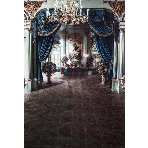 Vinyl Photography Background Computed Printed Vintage Castle Wedding Children Backgrounds for Photo Studio CM-7181