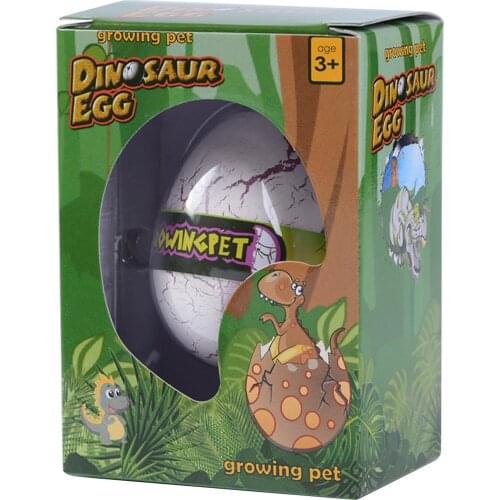 Funny Novelty Water Expansion Hatching Egg Animal Kids Babies Toy Childrens Box Large Dinosaur Eggs Children Toys Kids Gift