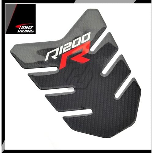 For BMW R1200R R1200 R Tank Pad Protector Sticker 3D Carbon Look
