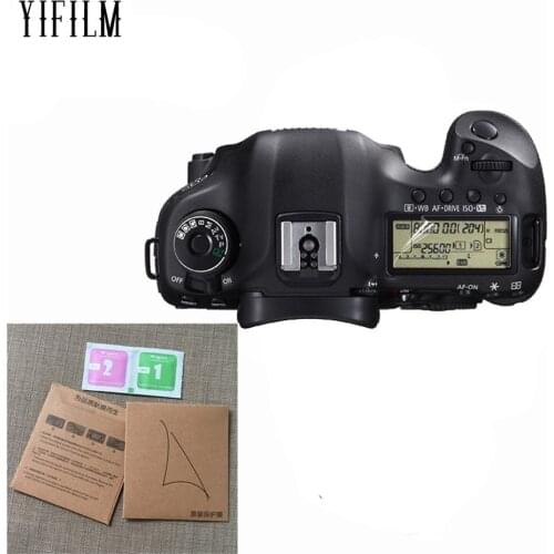 2PCS Top LCD Panel Screen Protector for Nikon Z7 Z6 D6 D7100 D7200 D7500 D750 D850 D810 D800 D610 D600 D500 D5 Camara LCD Film