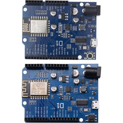 1pcs ESP-12E ESP-12F WeMos D1 WiFi uno based ESP8266 shield for arduino Compatible IDE
