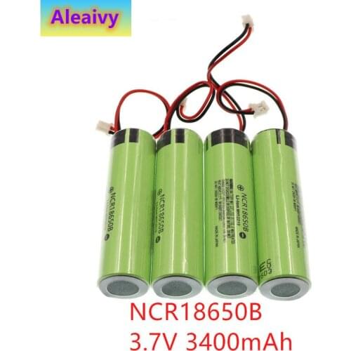 3400mah 100% Nieuwe Ncr Speler Batterij , Bluetooth Speaker Batterij 2P Lead, 18650B 3.7 V Li-ion Batteries Only Bundle 1 CE